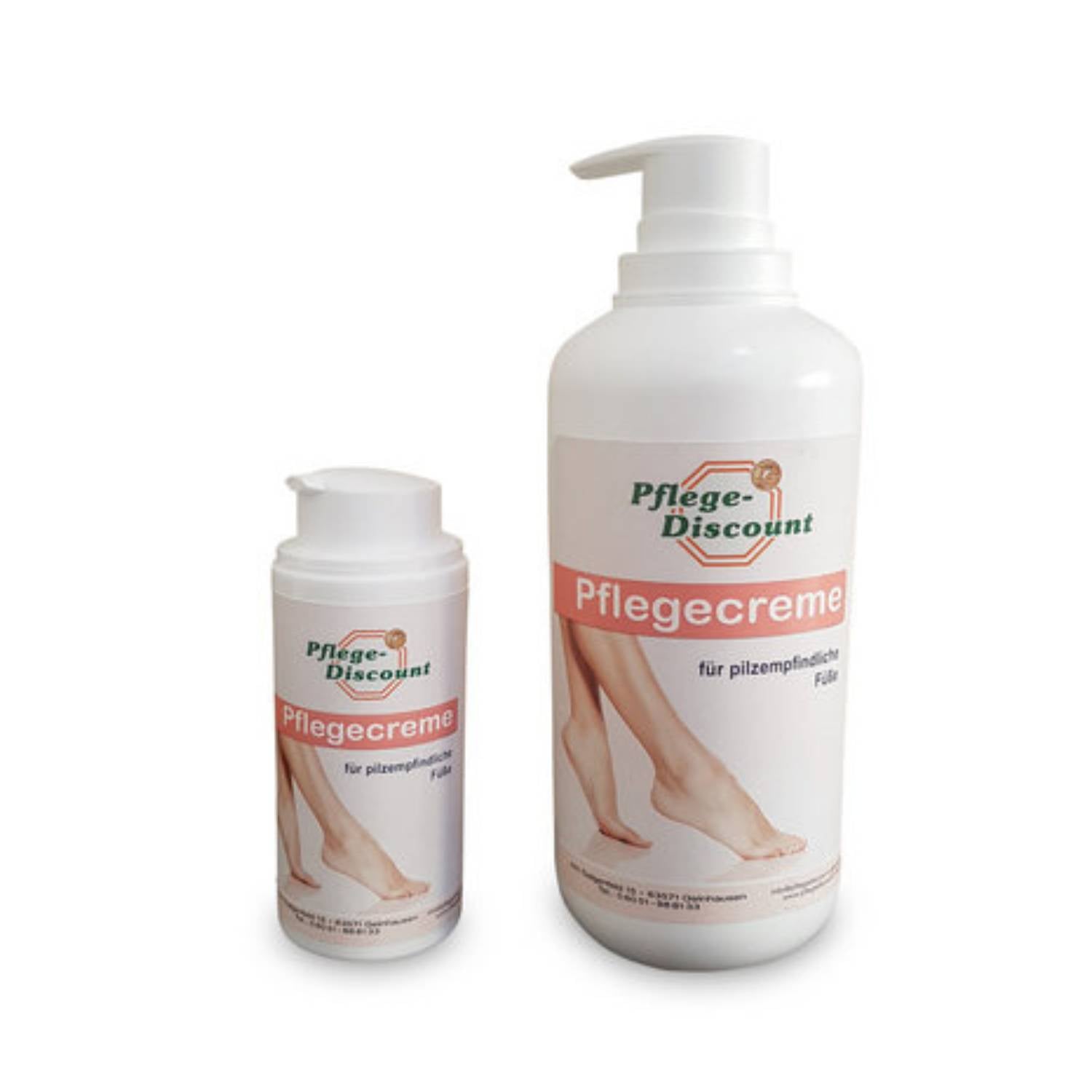 Pflege-Discount Pflege-Creme für pilzempfindliche Füße - 100 ml